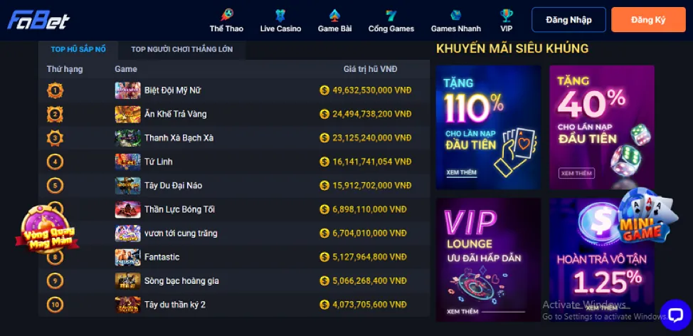 Thưởng sự kiện, sinh nhật và đặc quyền VIP tại tksv388